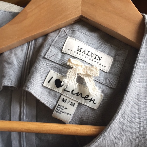 Linen dress robe - Picture 3 of 3